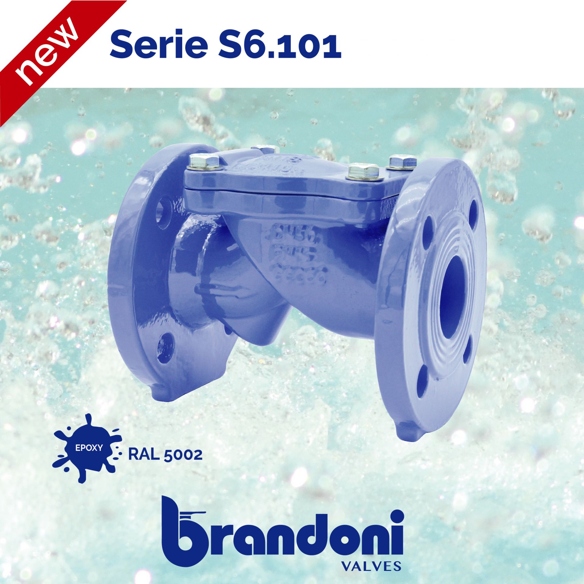 New flanged swing check valve series S6.101